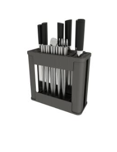 Wall hanging accessories panel system - knifes holder